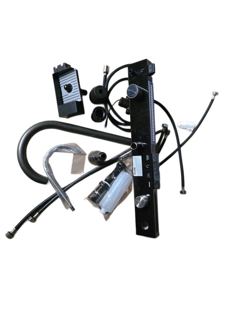 HAR & Unex Luxury sink 75x46 cm. with piano mixer - Image 5