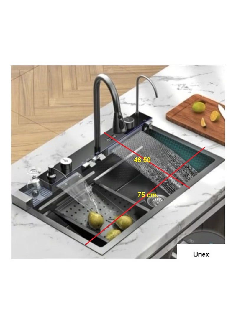 Luxury sink 75x46 cm. with piano mixer - pzsku/ZE91FEB3B11602CEAFD24Z/45/_/1720007015/3920b87c-a848-430a-a262-52638dad49bc