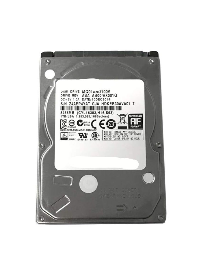 1TB 5400RPM 2.5" SATA Notebook Hard Drive – Internal Laptop HDD with 8MB Cache  - Image 1