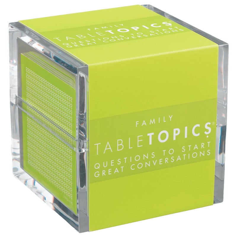TableTopics Family Conversation Cards for Kids  Parents with 135 Questions for Fun  Connection at Dinnertime Game Night  Classrooms - Image 2