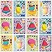 DaiUni 24 Sheets 82759 Make Your Own Summer Stickers for Kids Toddlers Make a Face Stickers for Kids Party Favors Activities - Image 2