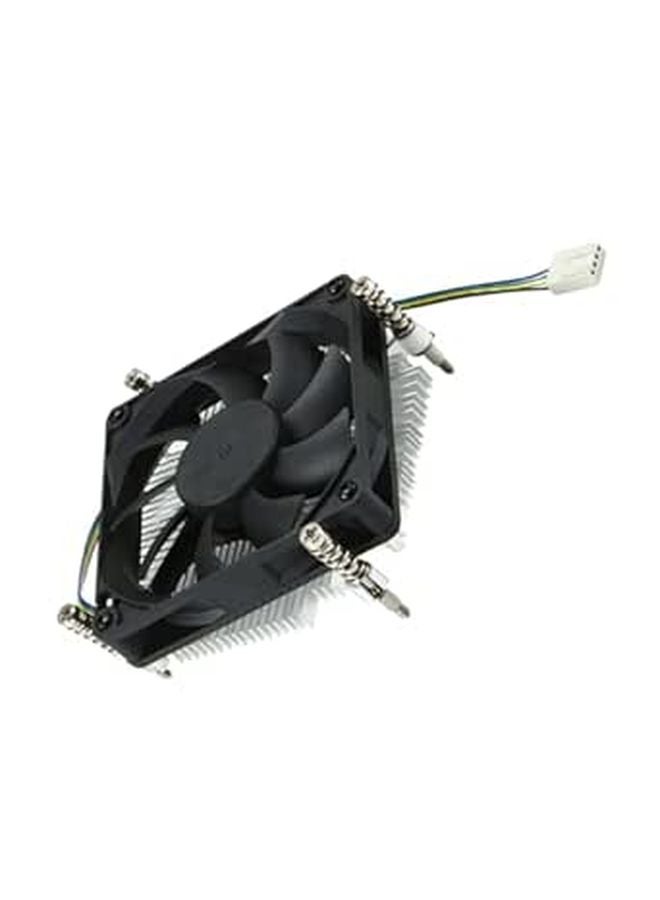 Thin Aluminum Copper CPU Cooler Fan Easy Installation Prevents Overheating Computer Cooling System - Image 1