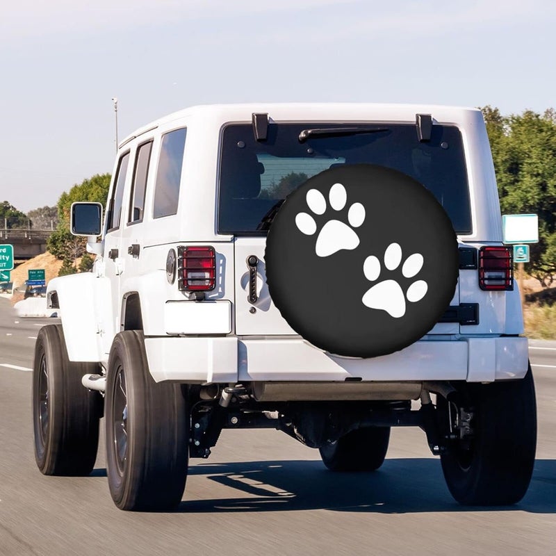 Foruidea Paw Print Spare Tire Cover - Image 3