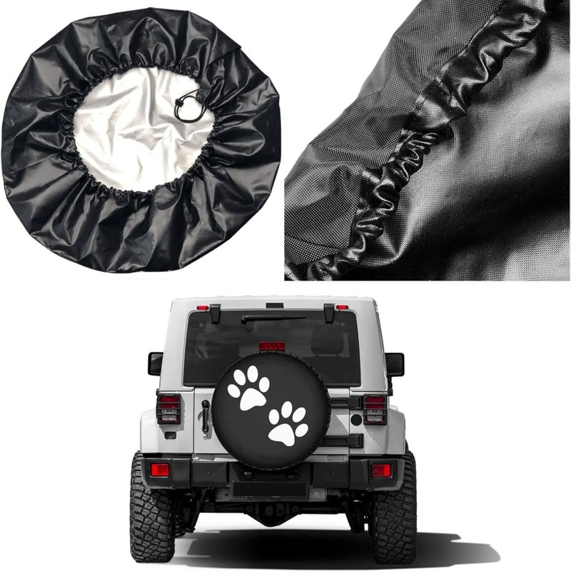 Foruidea Paw Print Spare Tire Cover - Image 5