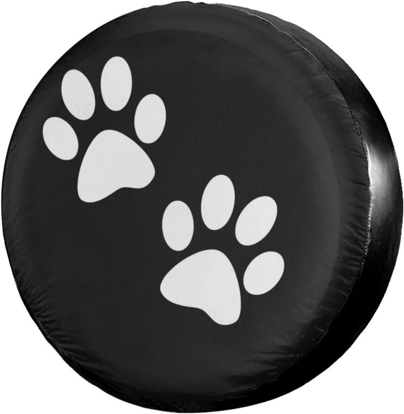 Foruidea Paw Print Spare Tire Cover - Image 1