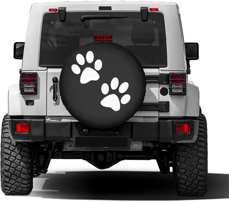 Foruidea Paw Print Spare Tire Cover - Image 2