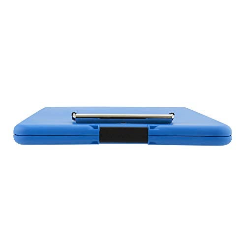 Saunders Blue SlimMate Plastic Storage Clipboard – Light Weight, Polypropylene Clipboard for Students, Teachers, Parents, Sales, Utility, Industrial, Office Professionals. Stationery Items Letter - Image 5