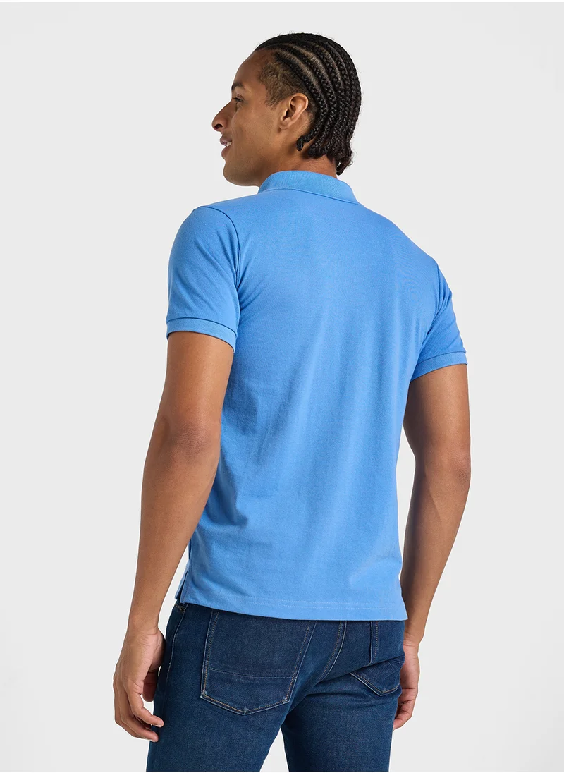 سفنتي فايف Basic Polo Shirt