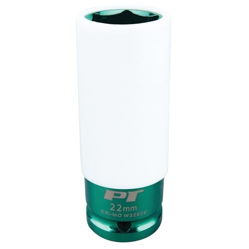 Performance Tool W32926 12Inch Impact Drive 22mm Thin Wall Socket 12Inch Impact Drive 22mm Teal