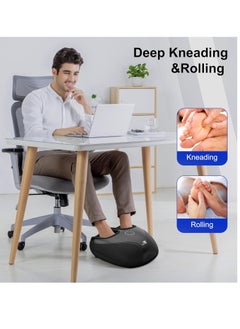 Sky Land Shiatsu Foot Massager with Heat & Air Compression – Deep Kneading Pain Relief, Improved Circulation, and Relaxation for Home & Office – Fits Up to EU Size 45 (EM-2195)  - Image 4