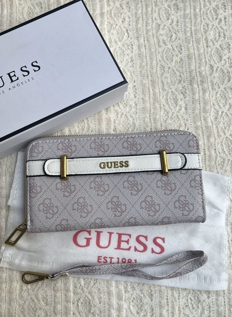GUESS Sestri Logo Large Zip-Around Wallet 