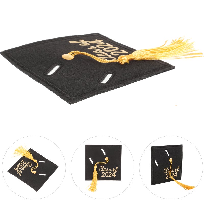Party Decoration Graduation Money Clip with Embroidery and Tassel Design for Trendy Style - Image 4
