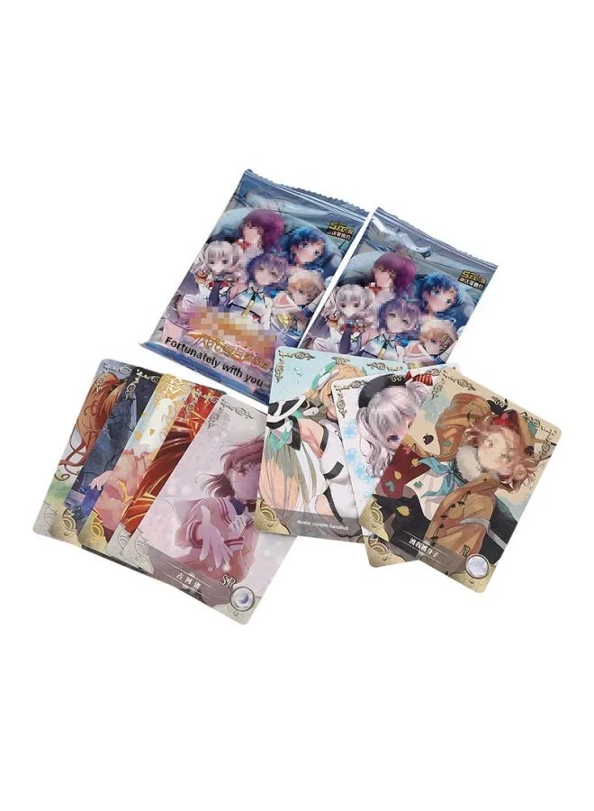 Princess Frog Goddess Story Card Series Cartoon Anime Girl Collectible Cards Original Box Chinese Animation Toy Game-Color:The Fifth Package Of 2 Yuan (30 Packs Per Box, 6 Sheets Per Pack)  - Image 5
