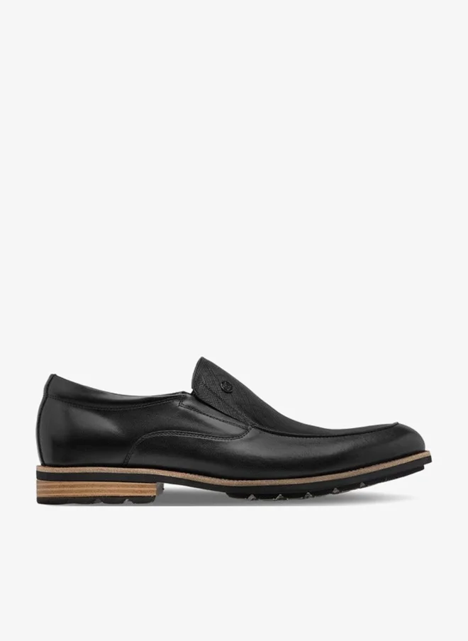 DUCHINI Men Slip-On Leather Loafers