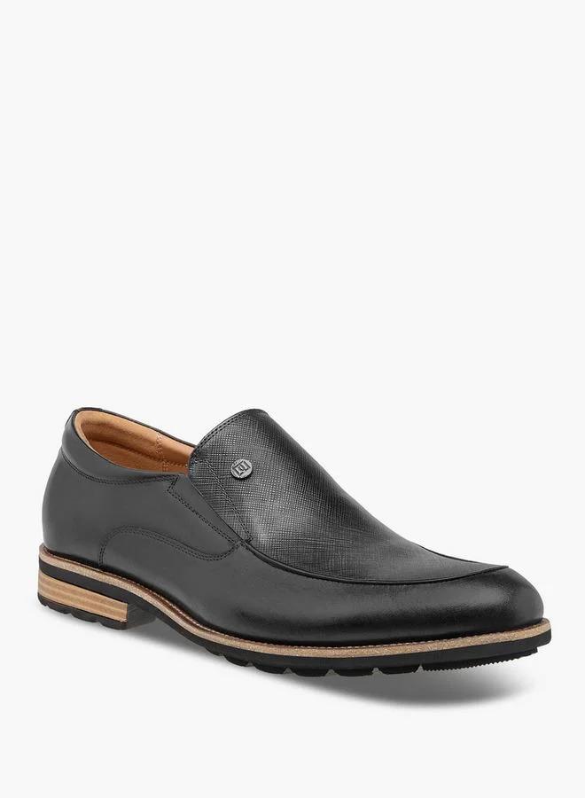 DUCHINI Men Slip-On Leather Loafers