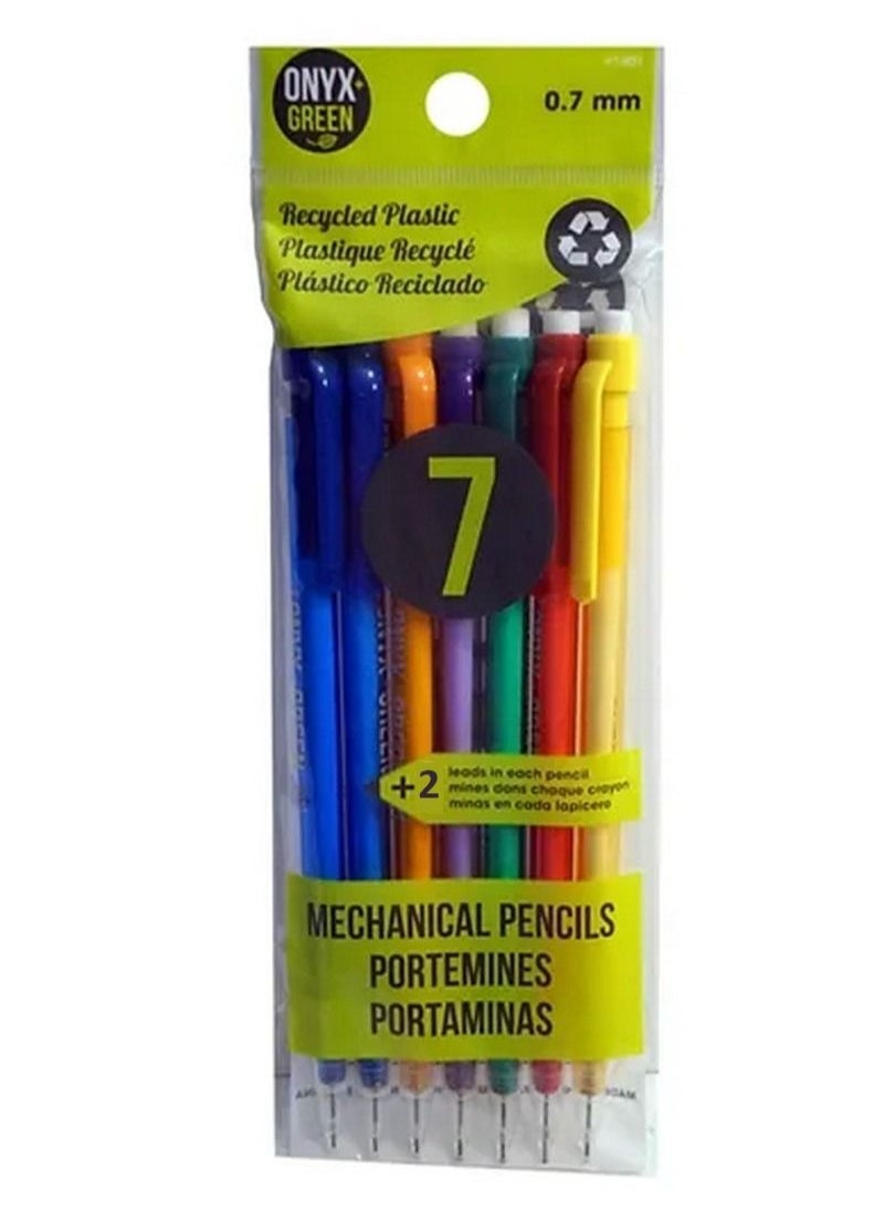 ONYX+GREEN - Eco Friendly Mechanical Pencil 0.7 mm with 2 Leads -Assorted - Image 1