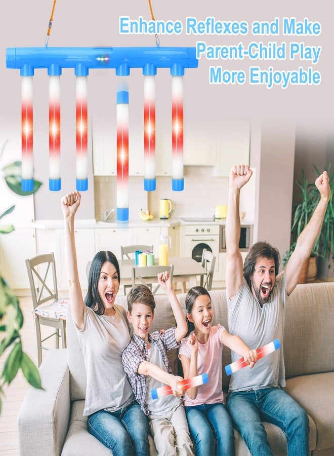 OCES Reflex Stick Game, Reflex Light-Up Sticks Reaction Training Hand Speed Challenge Game, Upgrade Hand Eye Coordination Training Toy Remote Control 3 Adjustable Speed (Light-Up Blue) - Image 4