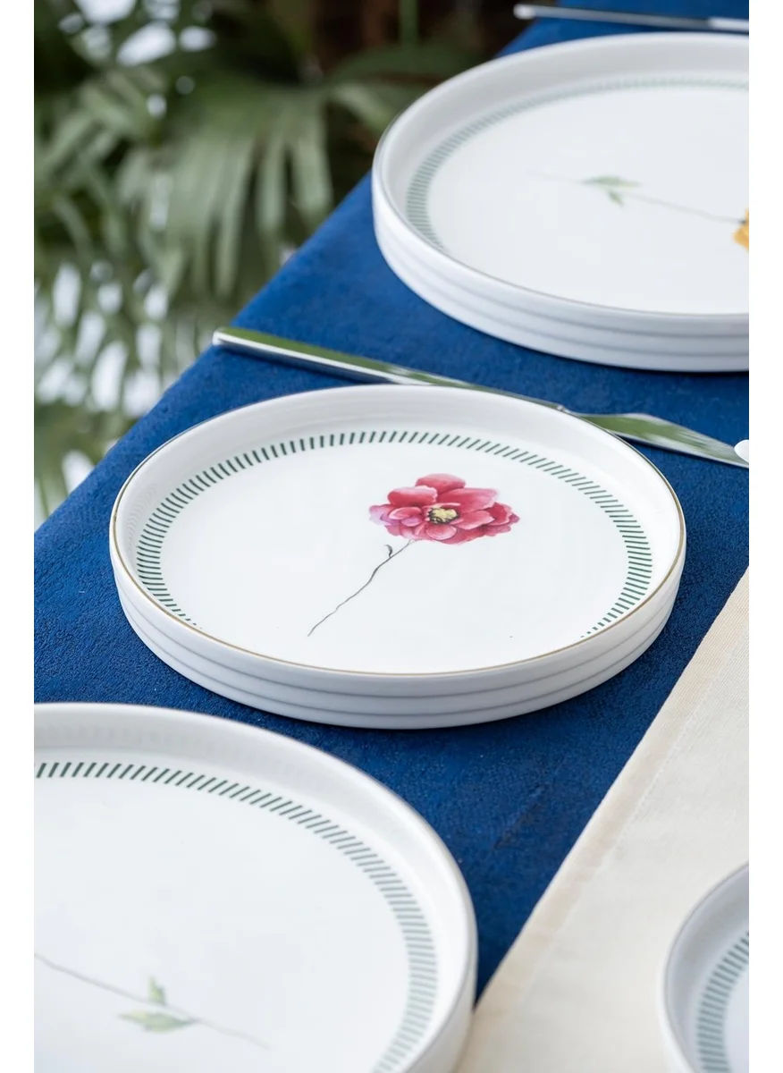 Acar Dante 6 Person 45 Piece Breakfast & Dinner Set