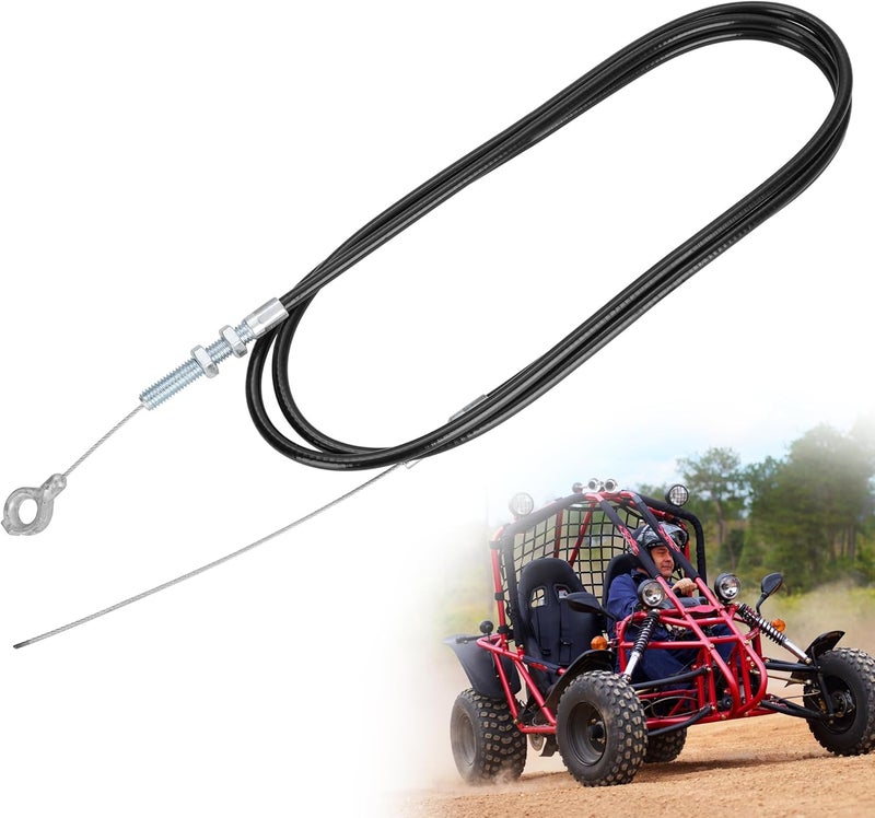 RUTU 75" Throttle Cable with 67" Casing #8251 for Manco Go Kart - Image 1