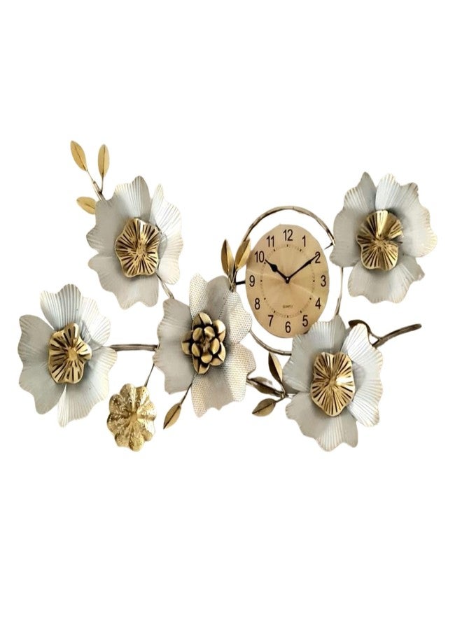 RHD Floral Art Metal Abstract/Wall Sculpture/Wall hanging/Wall art Multicolor for home decoration/Living Room/office/cafe/Bedroom (45 x 2 x 22 Inches) - Image 1