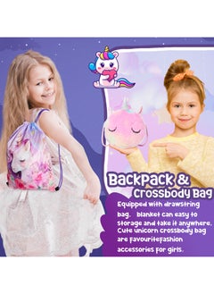 MissTiara Unicorn Girls Gift Set - Birthday Gifts, Ramadan Gift Boxes, Back to School Gifts, Graduation Gifts and Toy Gift Sets for Girls Ages 4 to 18  - Image 4