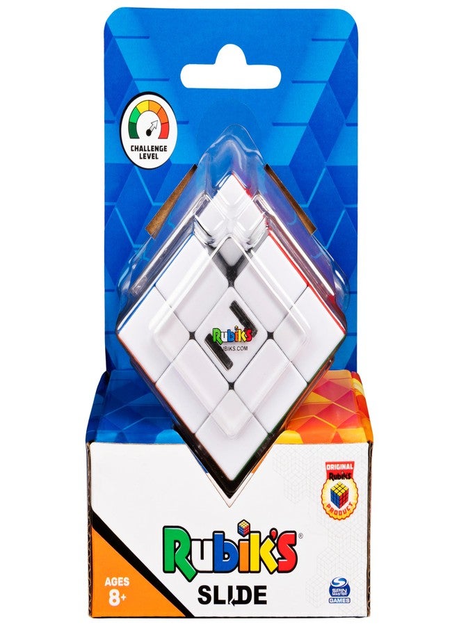 Rubik's Rubik’s Cube, Slide, Advanced 3x3 Cube, Problem-Solving Brain Teaser, Classic Color-Matching Puzzle, Fidget Toy, Sensory Puzzle for Adults, Teens, Kids, for Ages 8 & Up - Image 2