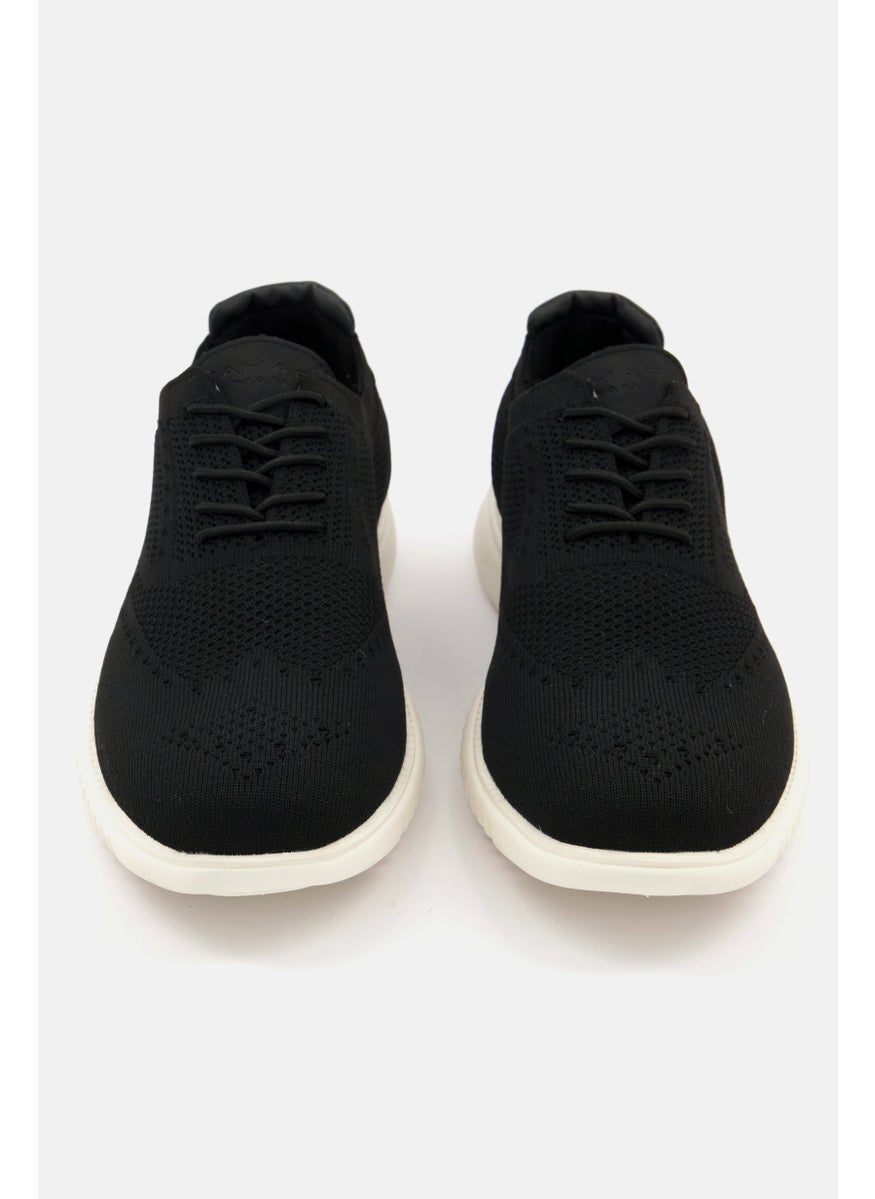 Men Lace Up Casual Shoes, Black - pzsku/ZE921425FE6E4DCEDDE30Z/45/_/1724351189/669eb724-f815-4710-90fb-79ea17be6f90