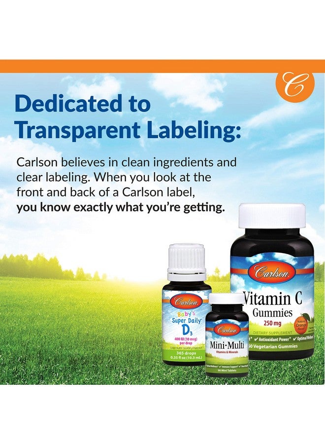 CARLSON LABS Kids Vitamin C Gummies, 60 CT - Image 4