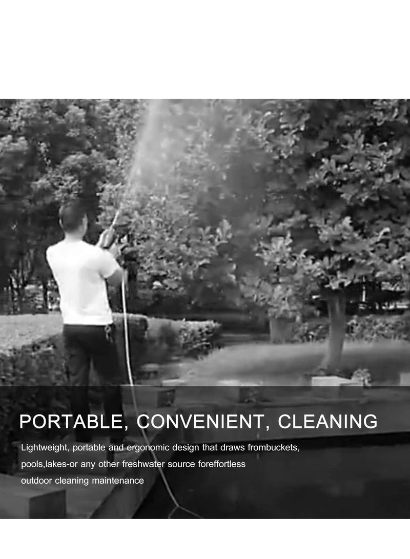 Generic 48V Cordless Portable High Pressure Electric Cleaner Machine, Black  - Image 5