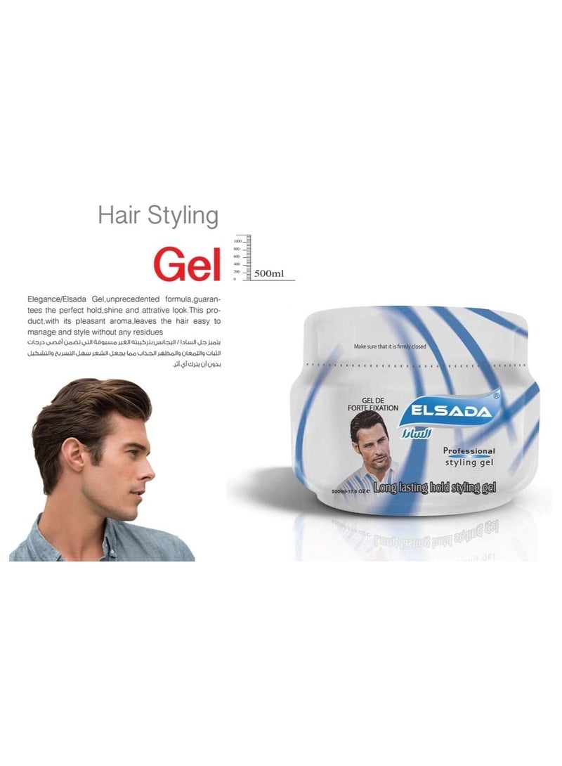 السادا الصدى - جل للشعر، 500 مل - ازرق - Image 2