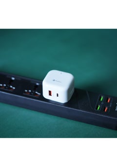 ProOne ProOne 18W PD Fast Charger, Compact Square Design, Dual USB-A & Type-C, QC 3.0, Safe Charging, Compatible with iPhone, Galaxy, iPad, Pixel, Huawei, Xiaomi & More  - Image 4