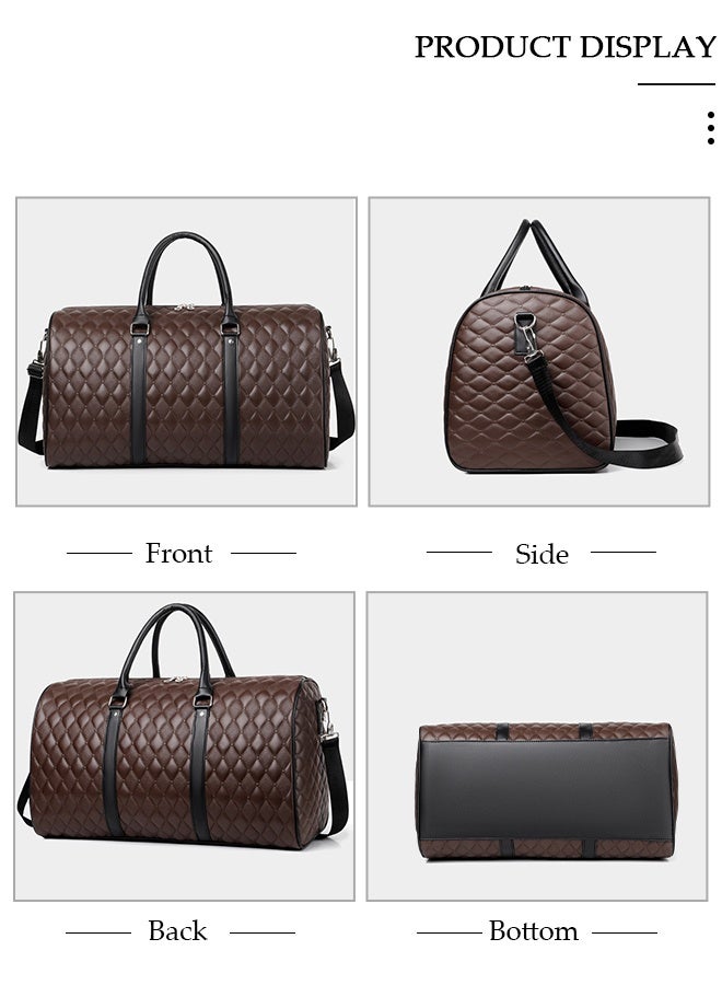 DUNISO Travel Duffel Bag Luggage Collection Business Travel Suitcase  Weekender Overnight Bag Large Carry On Airport Bag for Travel Business Trips Sports Duffel Bag Gym Sports Luggage Bags - Image 5