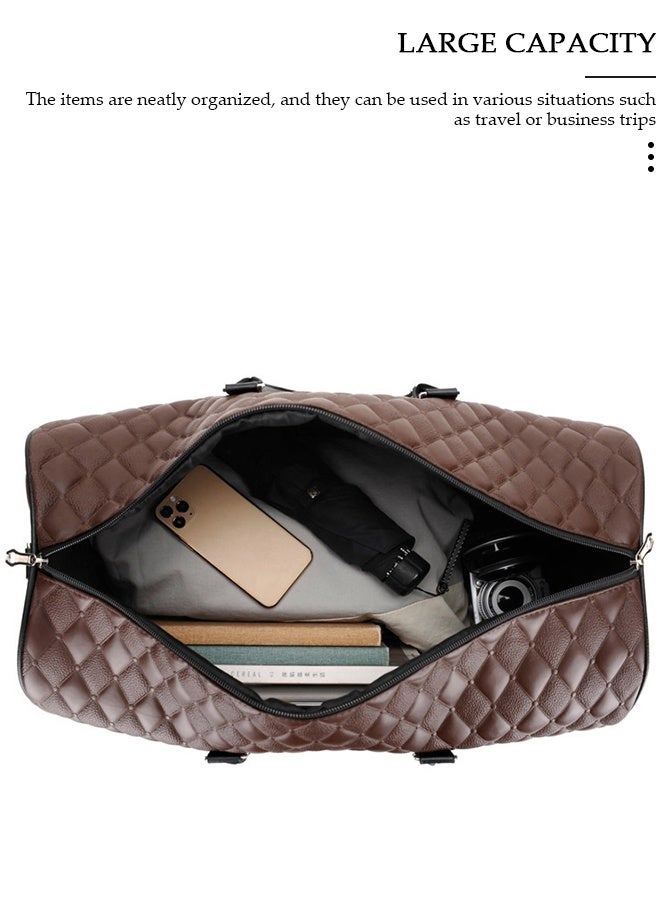 DUNISO Travel Duffel Bag Luggage Collection Business Travel Suitcase  Weekender Overnight Bag Large Carry On Airport Bag for Travel Business Trips Sports Duffel Bag Gym Sports Luggage Bags - Image 4