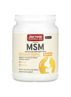 jarrow formulas Jarrow Formulas, MSM Powder, 1,000 mg, 35.5 oz (1,000 g)  - Image 1