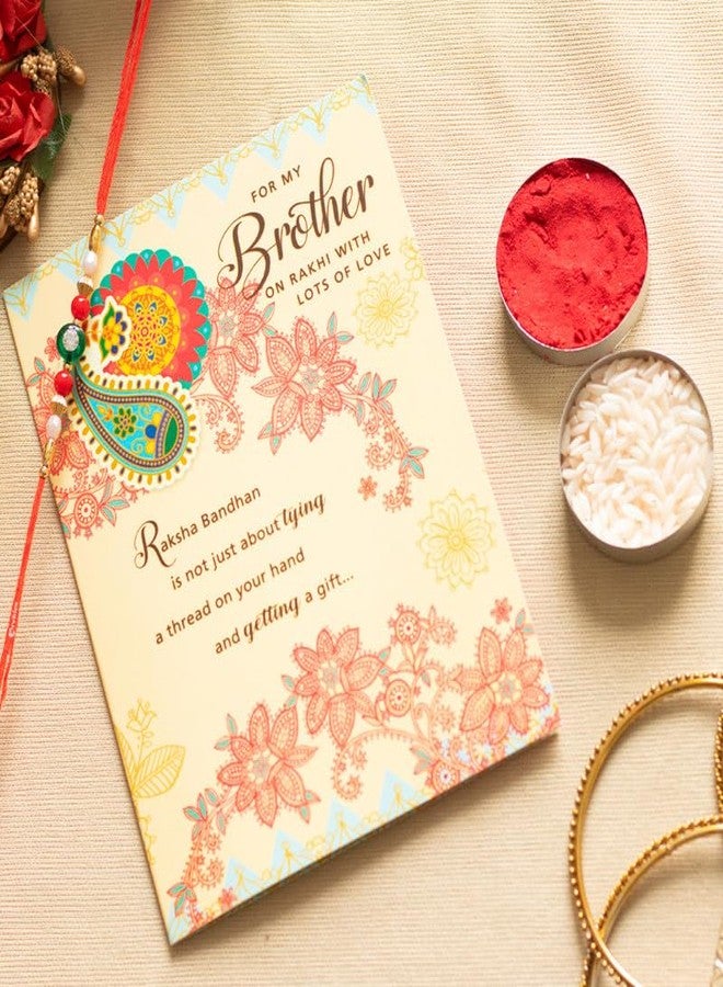 ARCHIES Rakhi Collection For Rakshabandhan | Rakhi For Brother | Rakhi for Bhaiya and Bhabhi | Rakhi Combo Gift Hamper (RAKHI COMBO -167) - Image 2