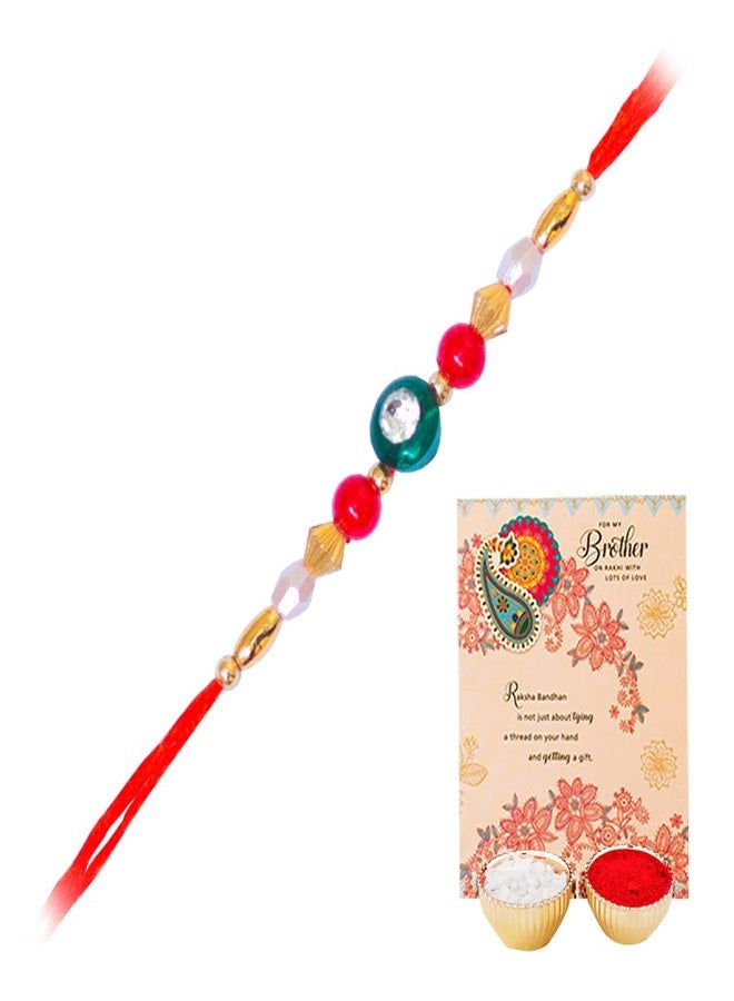 ARCHIES Rakhi Collection For Rakshabandhan | Rakhi For Brother | Rakhi for Bhaiya and Bhabhi | Rakhi Combo Gift Hamper (RAKHI COMBO -167) - Image 1