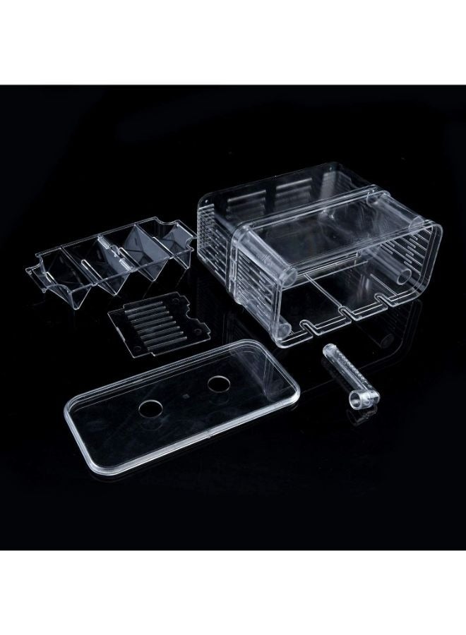 Aquarium Multi-Functional Isolation Breeding Incubator Box for Fish Tank for Small Fish Hatchery, Acrylic Divider also Can Connect Air Pump - Image 5