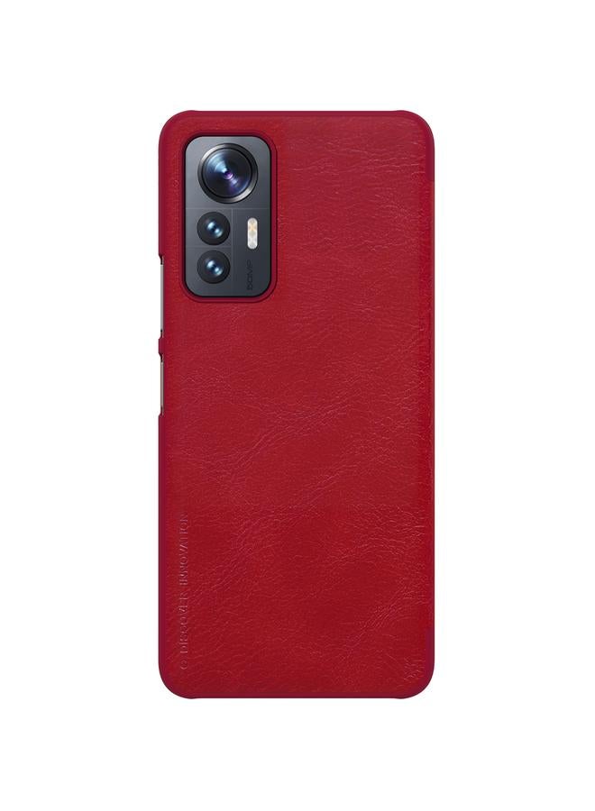 Nillkin Case For Xiaomi 12 Lite QIN Series Crazy Horse Texture Leather Phone Case - Image 3
