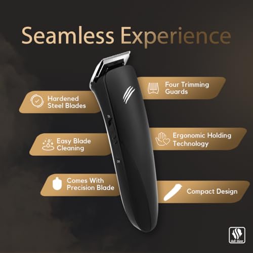 Skull Shaver Pitbull Gold Plus with Baby Beast Trimmer: Electric Head Shaver and Trimmer for Head, Underarms, Chest, Back Grooming Kit, Waterproof, No Nicks - Image 3