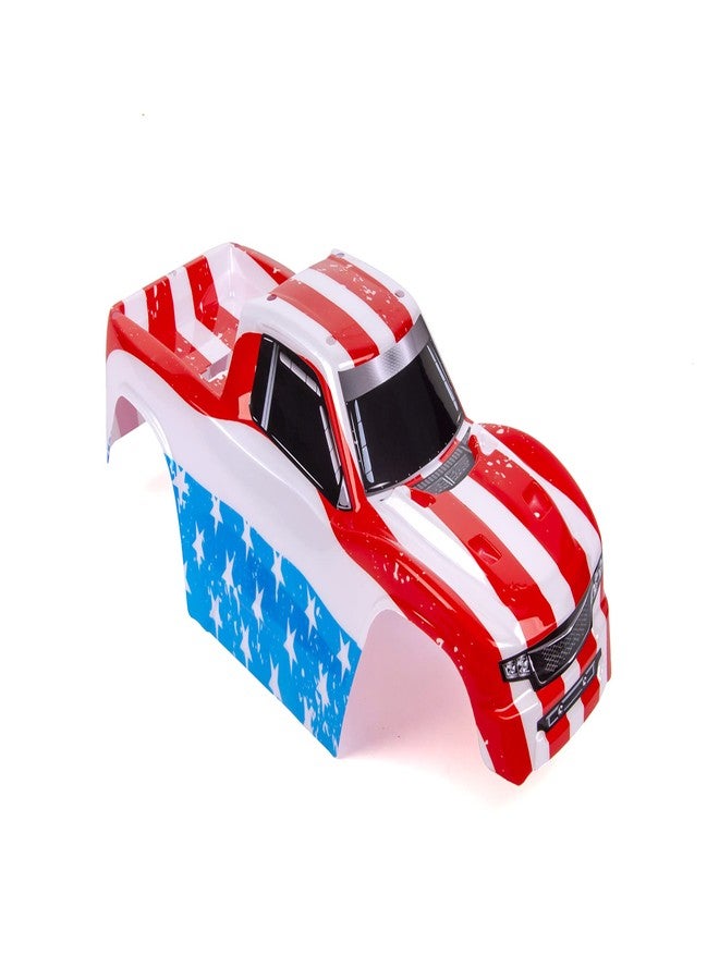 SummitLink Custom Body USA Flag Style Compatible for Hoss 4X4 VXL 3S 4WD Truck Shell Cover(Truck not Included) H-US-01 - Image 1