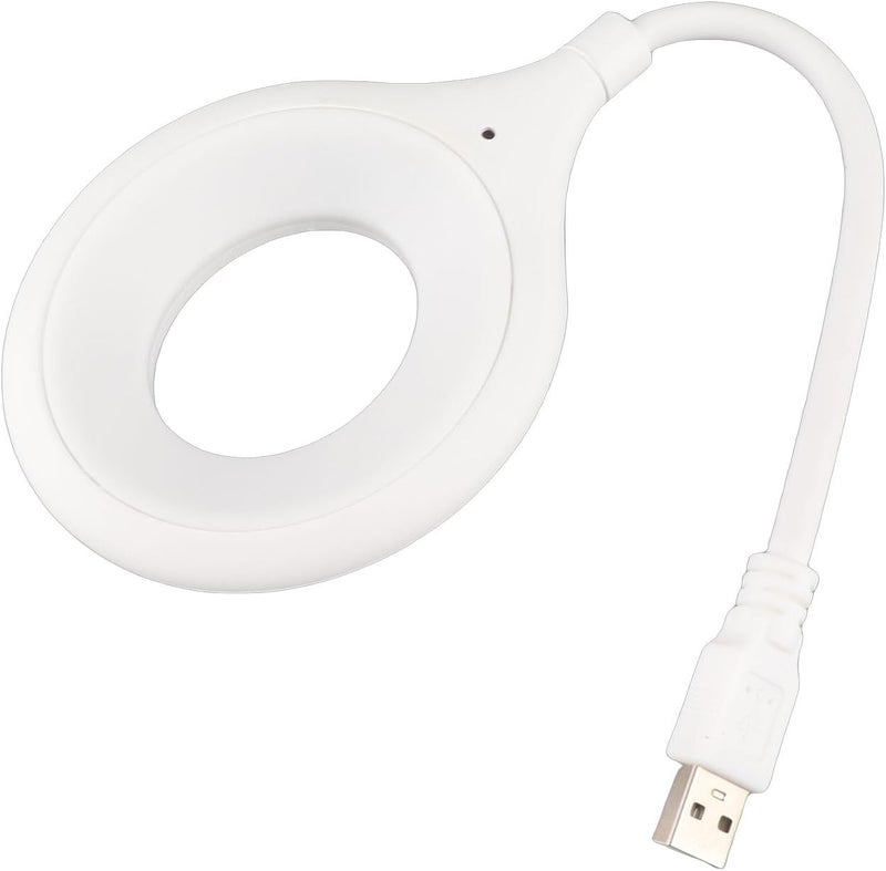 ضوء ليلي بتحكم صوتي ذكي عبر USB، يتميز بسطوع قابل للتعديل، ويغير الألوان بناءً على الأوامر الصوتية، مثالي لغرفة النوم، الحمام، غرفة المعيشة، والتخييم. - Image 5