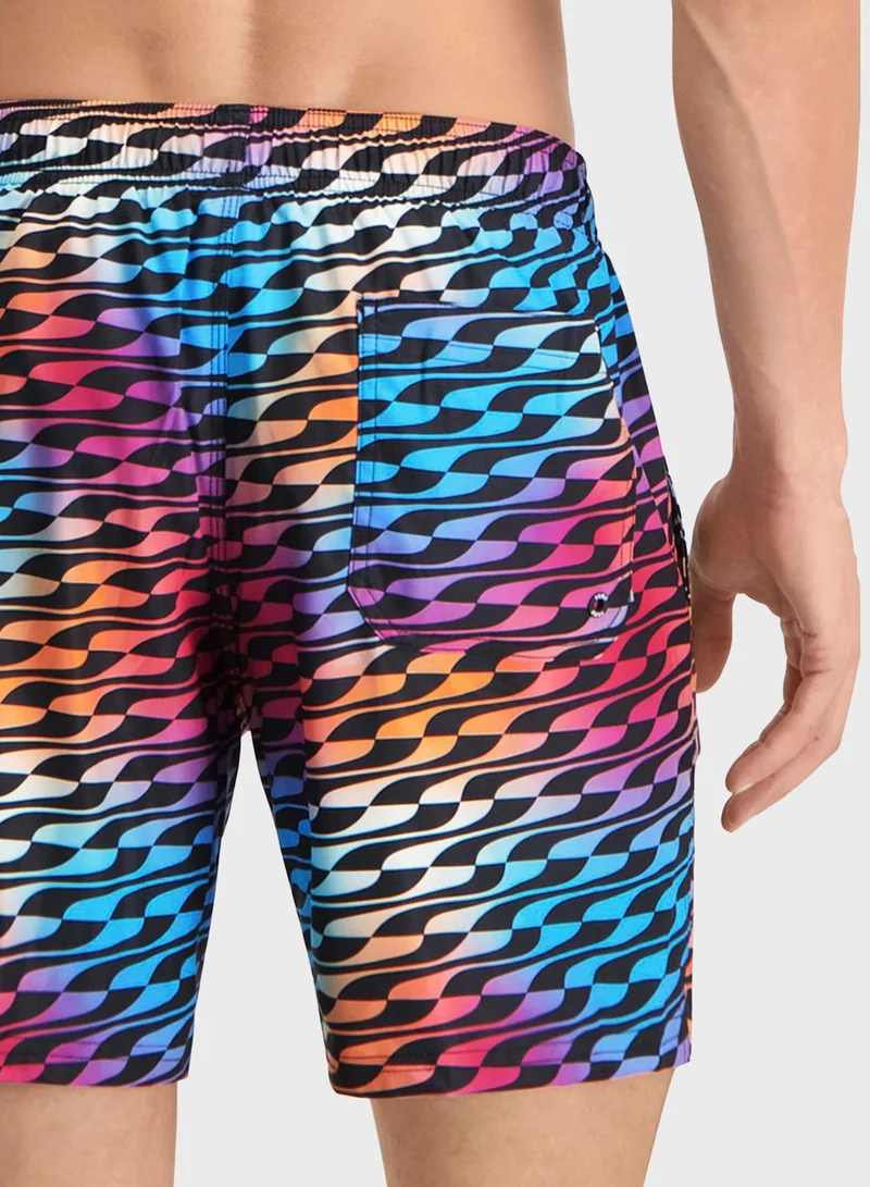 PUMA Swim Men Formstrip Mid Shorts 1P