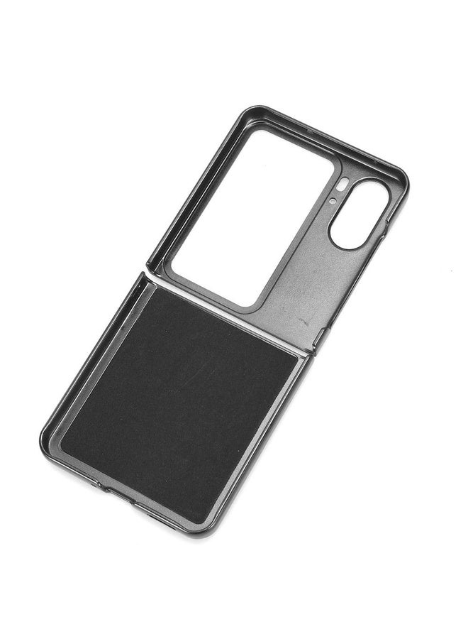 HuHa Case Cover For OPPO Find N2 Flip Crocodile Texture Phone Case(Red) - Image 5