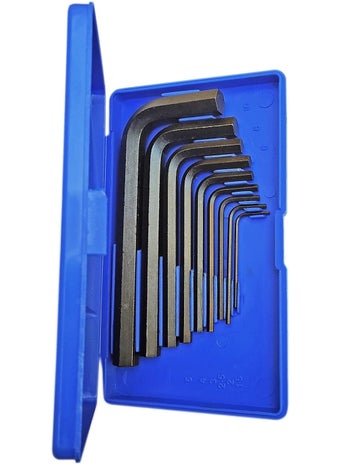 Inditrust Inditrust NEW Heavy duty 9pc Hex Allen key set Packet size Allen Key Set  - Image 1