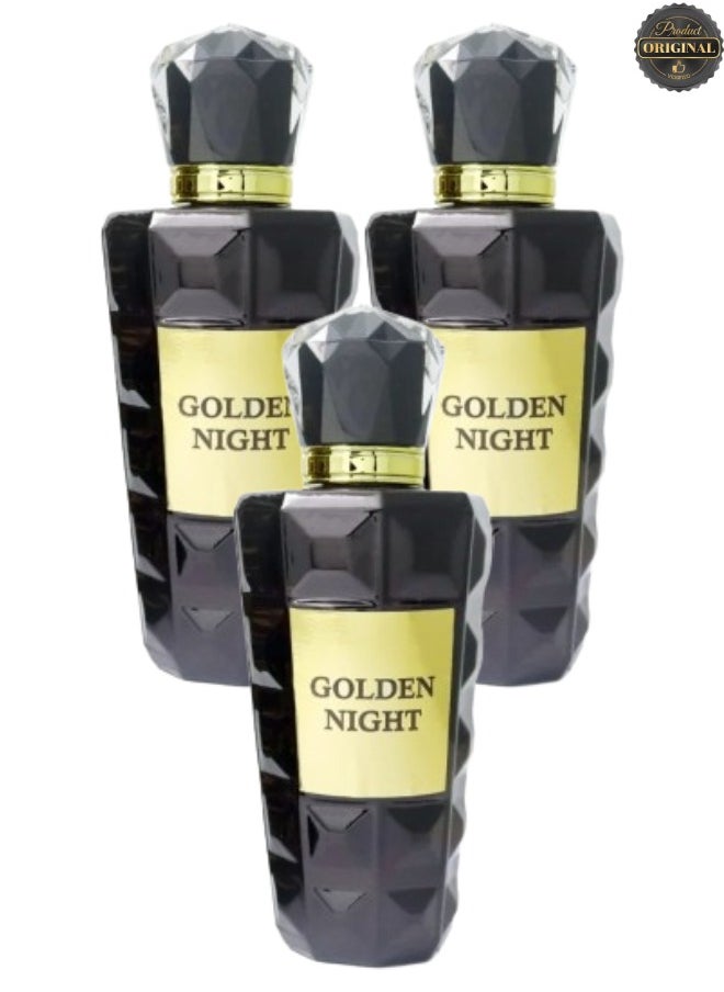 جولدن 3 قطع عطر جولدن نايت 100مل  - Image 1