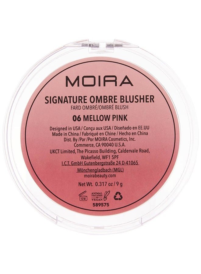 moira Sob006-signature Ombre Blush (006, Mellow Pink) - Image 3