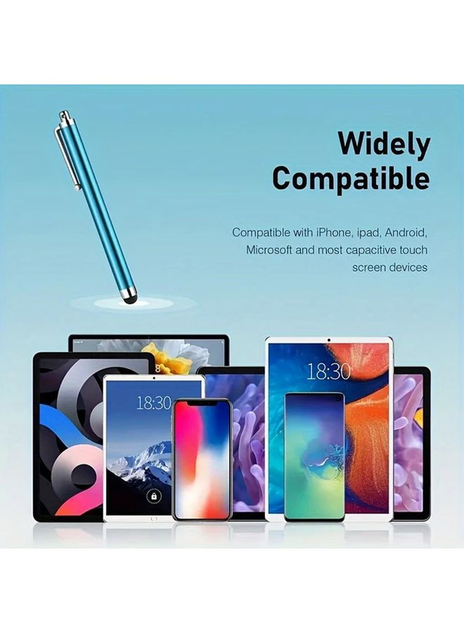 12 Pcs Universal Stylus Pens For Touch Screens With Soft Rubber Tips - Image 4