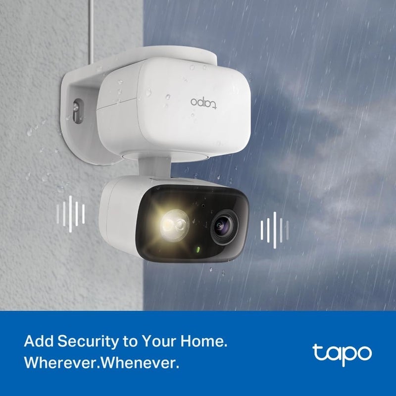 تابو كاميرا مراقبة TP-Link Tapo C206 Mini بدقة 1080P وتغطية 360° للاستخدام داخليًا وخارجيًا، مع تقنية الذكاء الاصطناعي للكشف والإشعارات، ودعم لبطاقات الذاكرة من نوع MicroSD سعة حتى 512 جيجابايت، أبعادها 105.3×77.8×69.8 مم - Image 3
