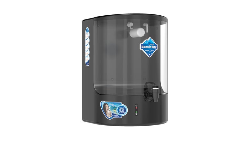 AQUAULTRA Smart Dolphin 7 Stage Purification 9 Liter Ro + Active Copper + B12 Alkaline Water Purifier Filter For Home Office Black. - Image 3