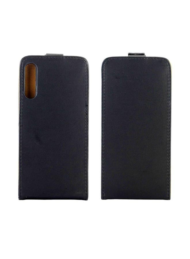 اس-توب جراب لهاتف Huawei Enjoy 10S Business Style جراب جلدي TPU قابل للطي عموديًا مع فتحة للبطاقة - Image 2